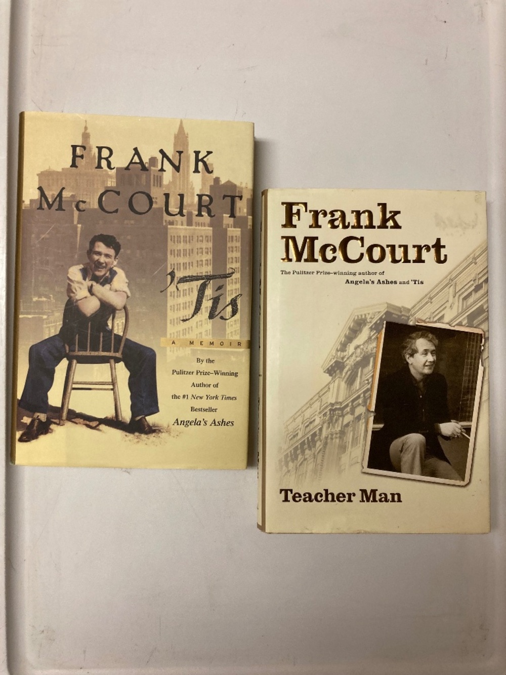'Tis and Teacher Man Frank McCourt Book Bundle